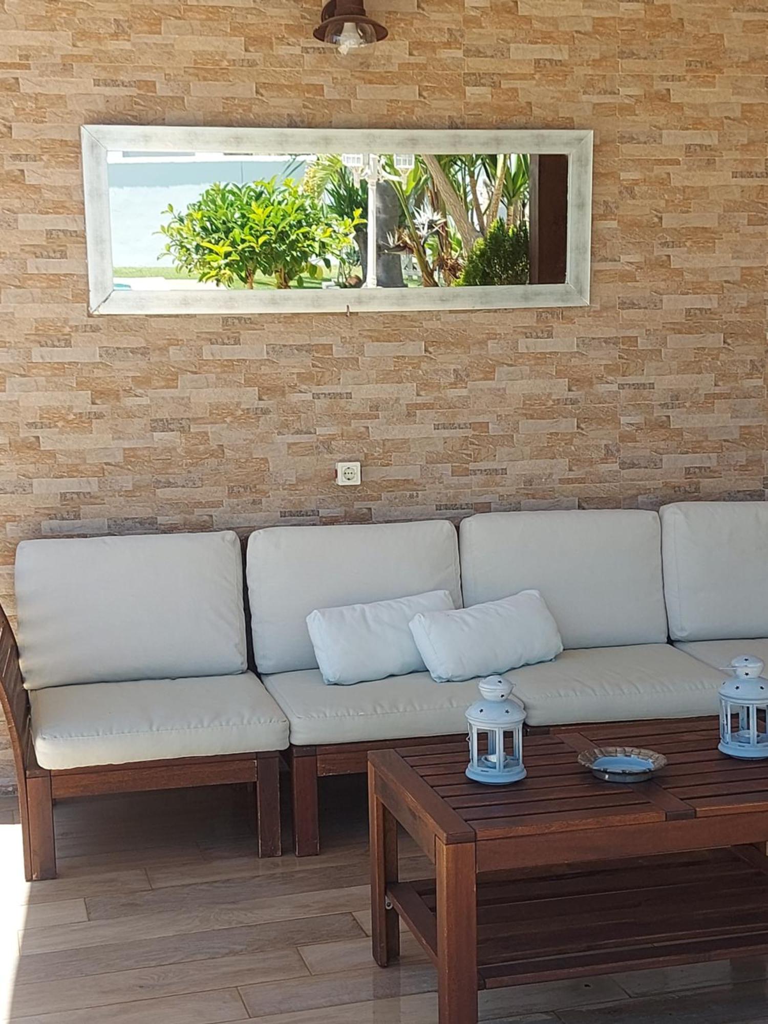 Chalet La Huerta Con Piscina Y Wifi 콘일데라프론테라 외부 사진